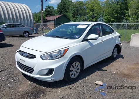 2016 Hyundai Accent Se from USA, damaged, VIN KMHCT4AE2GU976091